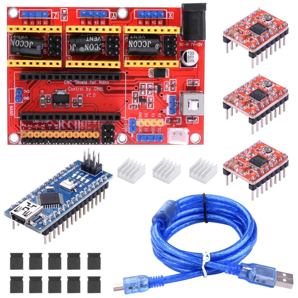 CNC Arduino NANO + A4988 - VENTE FLASH - Nozzler