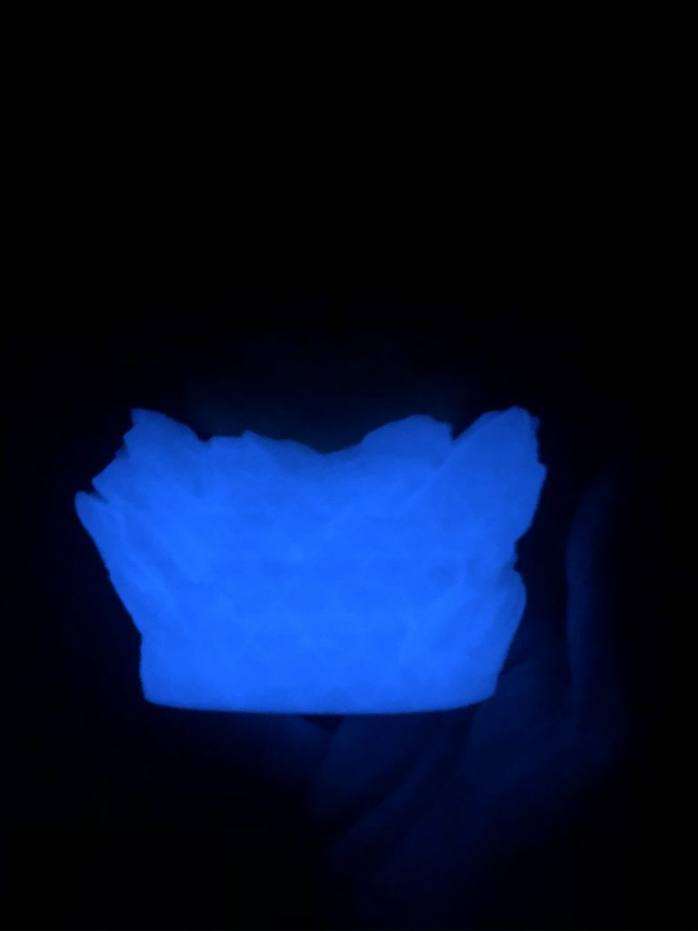 Amolen Glow in the dark PLA Blue