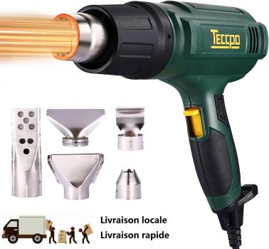 Pistolet air chaud teccpo decapeur thermique