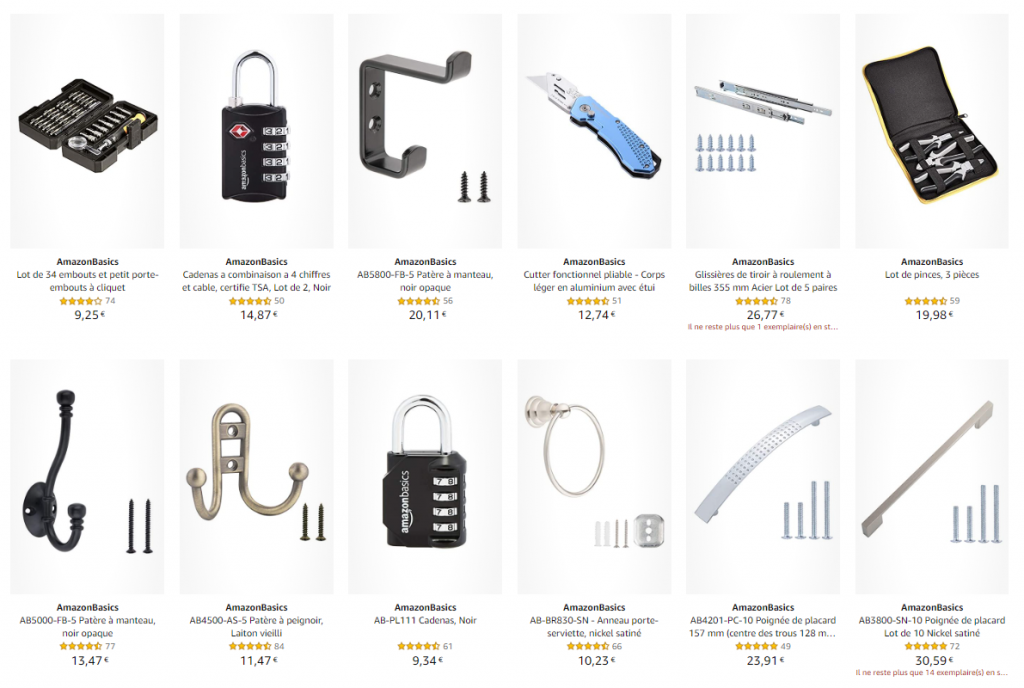 Amazon basics DIY outils