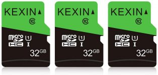 3 carte micro SD KEXIN 32Go