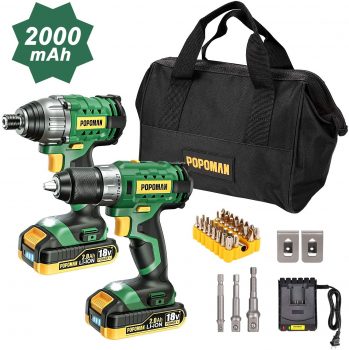 Lot perceuse visseuse teccpo