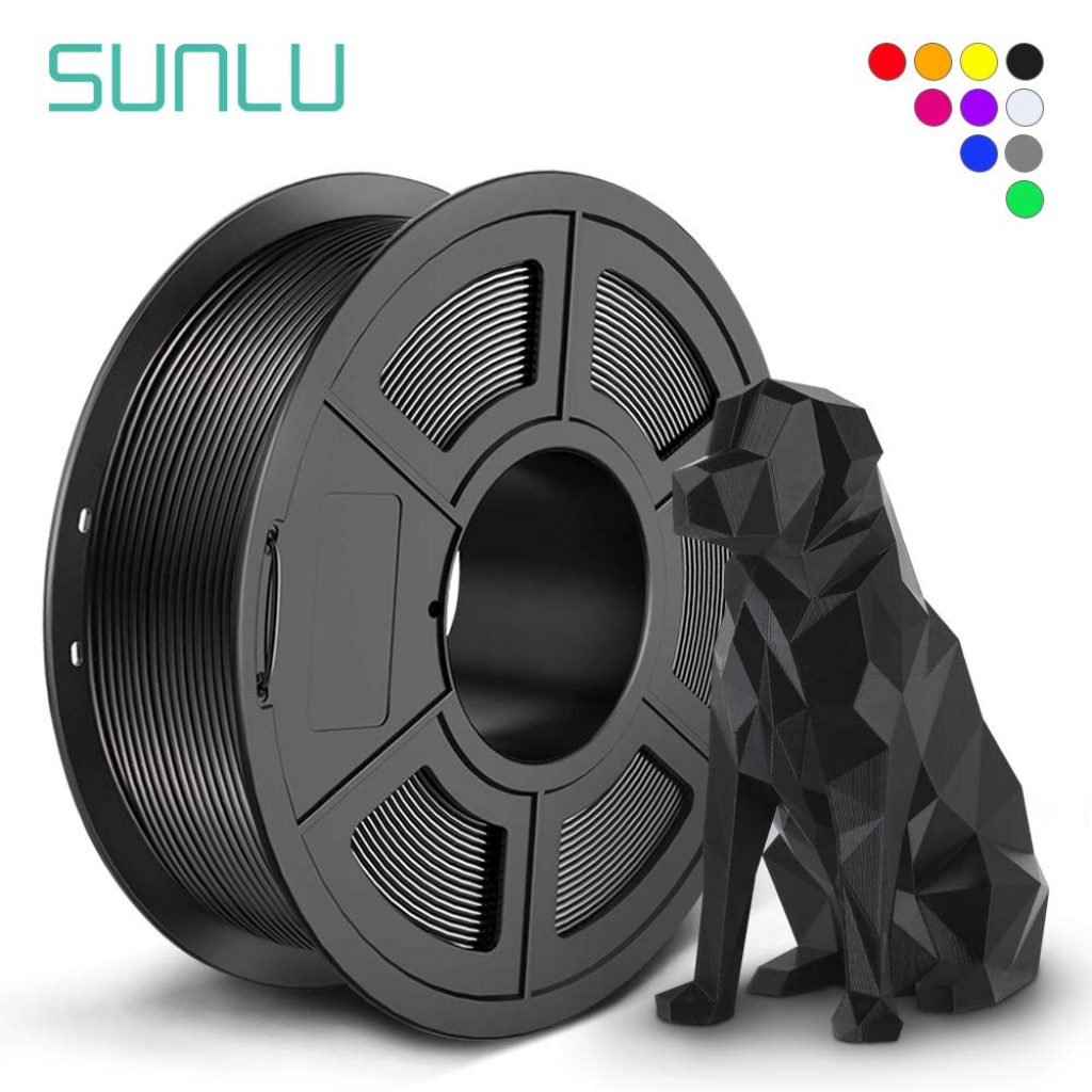sunlu pla silk black
