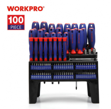 Jeu de tournevis WORKPRO 100pcs