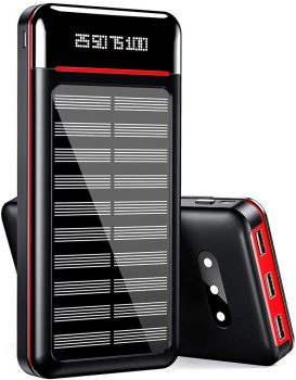 batterie solaire externe 20000mAh