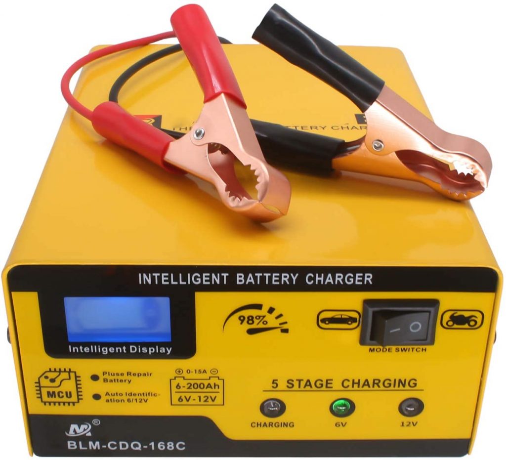Chargeur de batterie 12/6V 1A-15A