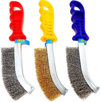 3 brosses métalliques