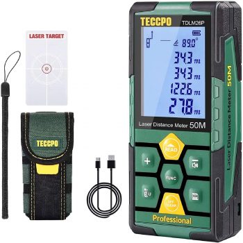telemètre rechargeable USb TECCPO 50m