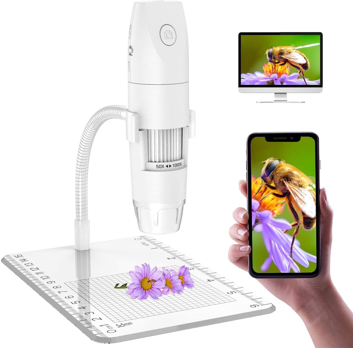 Microscope Num Rique Wifi P Outils Nozzler