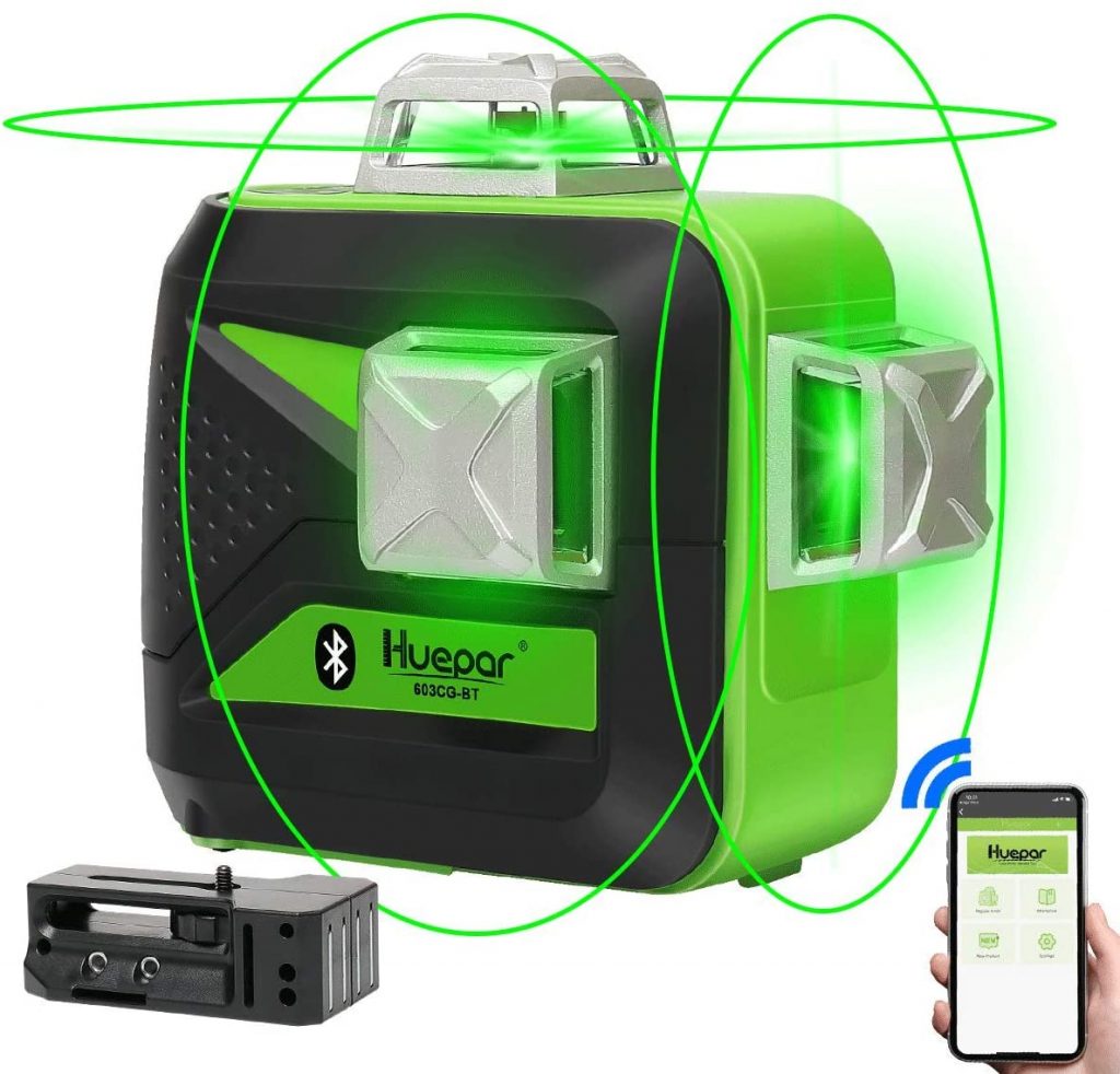 niveau laser bluetooth 360° bluetooth