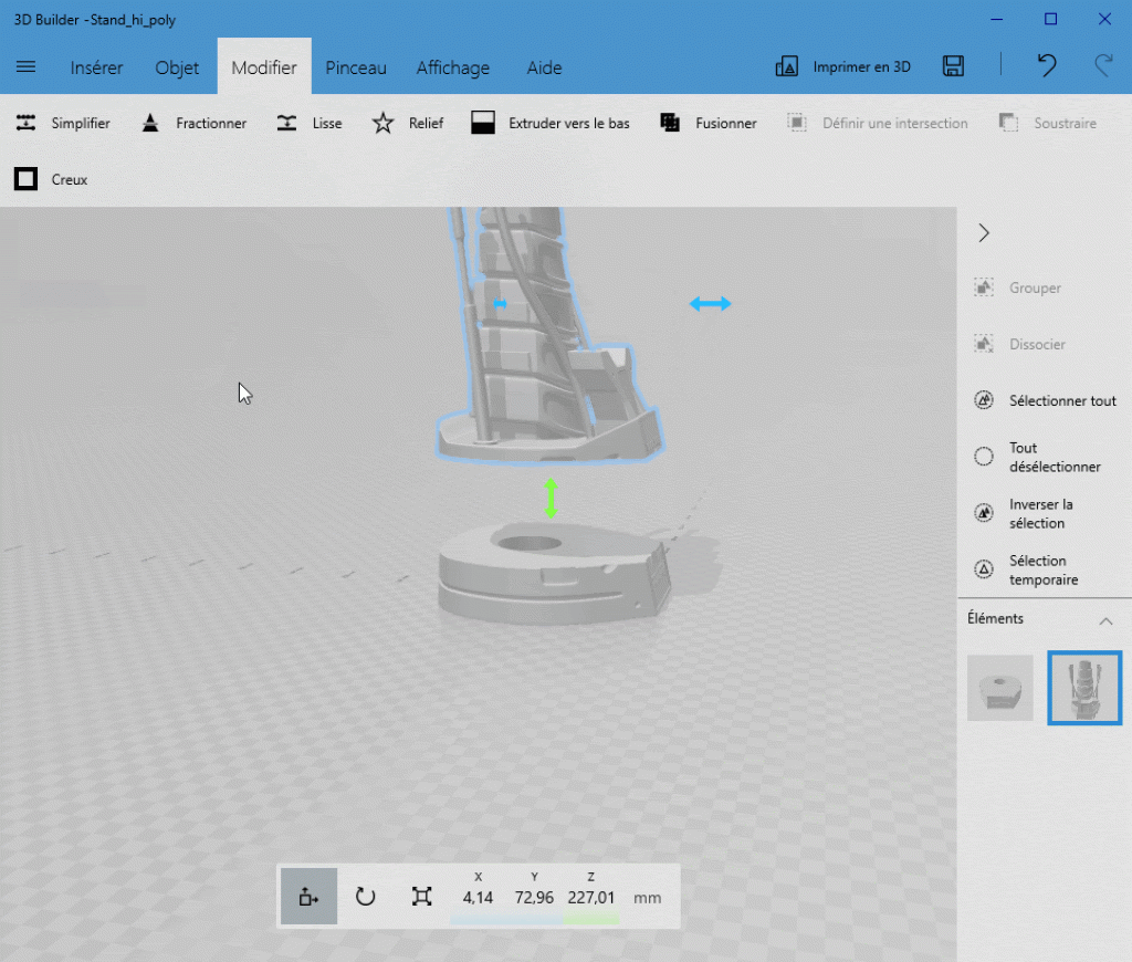 tutoriel découpe STL