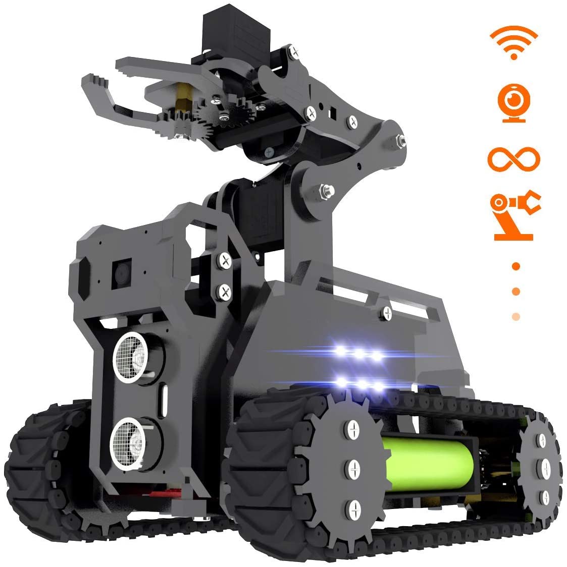 Kit RaspTank voiture intelligent sans fil Raspberry - ELECTRONIQUE ...