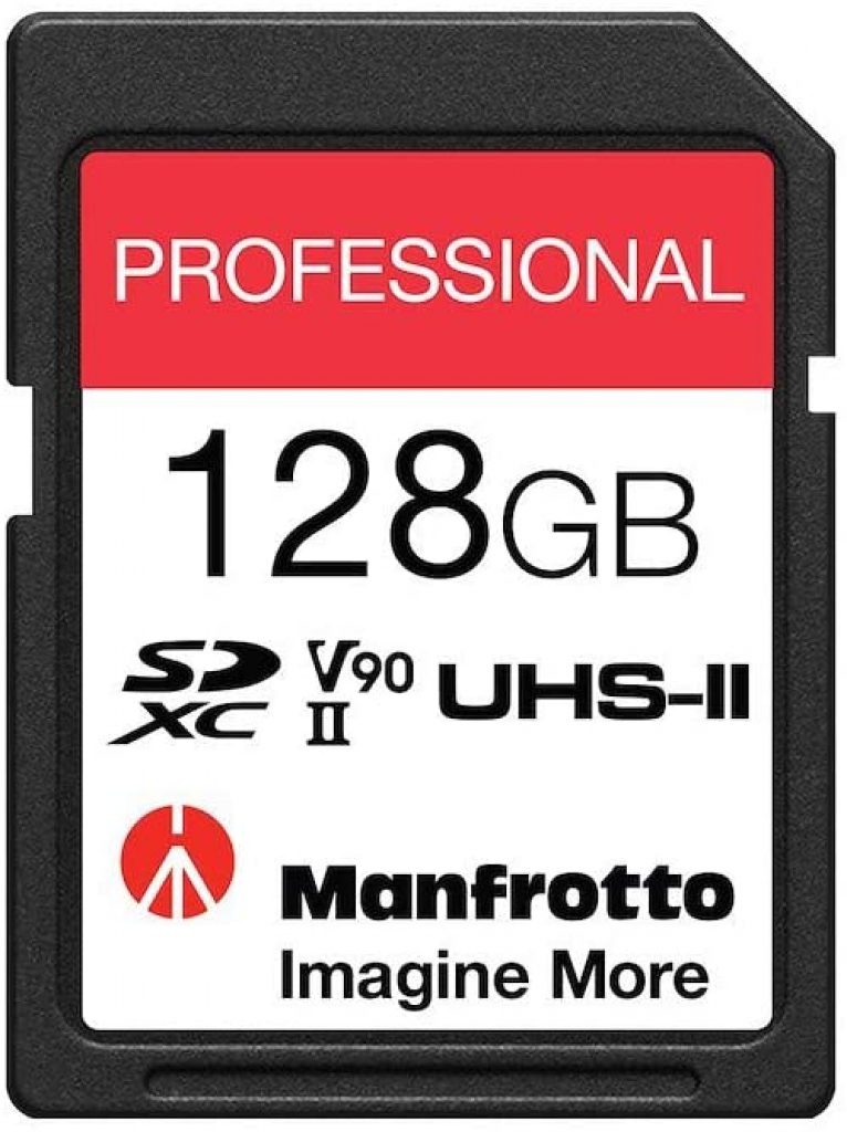 Carte SD Manfrotto 128 250Mos