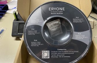 PLA Eryone Metallic Wolfram 1