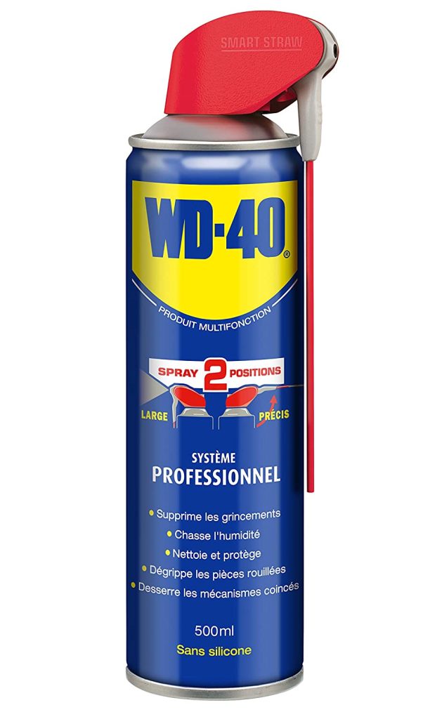 Wd 40 500 Ml Spray Double Position Consommables Nozzler 