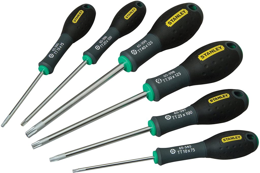 Tournevis TORX STANLEY 6 Pieces