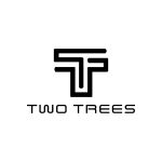 Two Trees Logo White