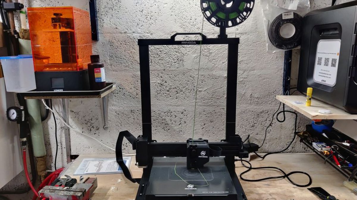 MINGDA Magician MAX 予備ノズル付　320×320×400 ㎜ Test de la Mingda Magician Max - Nozzler