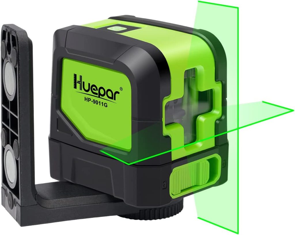 Huepar Niveau Laser Croix Vert - OUTILS - Nozzler