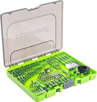 Greenworks lot 90 foret tournevis