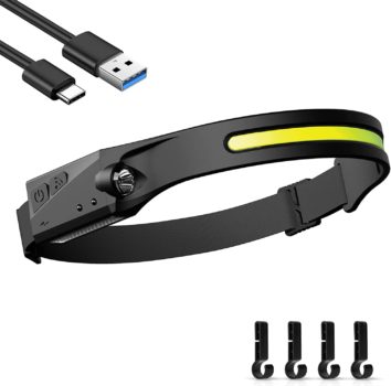Lampe frontale rechargeable