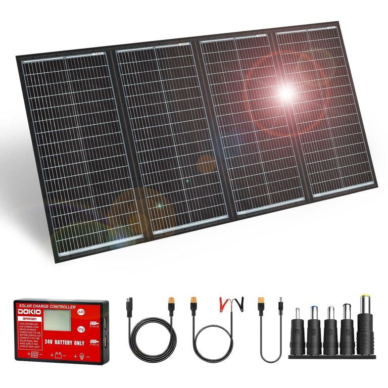 Kit De Panneaux Solaires 300W DC 12V 24V 50A, étanche IP67, Panneau Solaire à Haute Efficacité Et Contrôleur De Chargeur Solaire Pour Camping-car