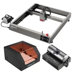 Creality Falcon2 22W + Rouleau rotatif + caisson