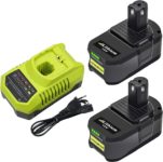 Dosctt 2pcs 5000mAh P108 18V
