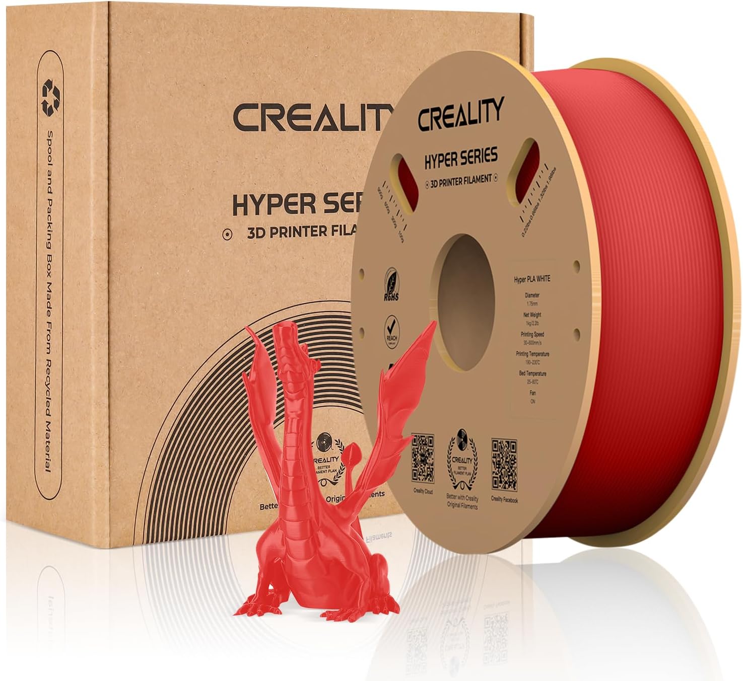 Creality Officiel PLA Filament Hyper Series - CONSOMMABLES - Nozzler