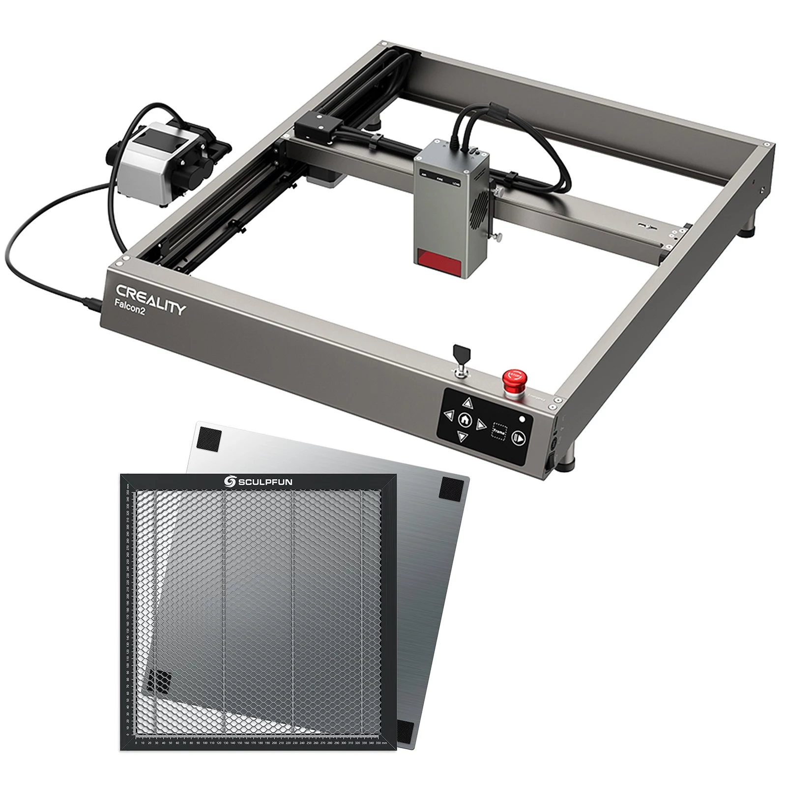 Creality Falcon2 40W + Honeycomb - LASER - Nozzler