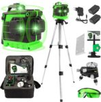 Niveau Laser Vert 3D 12 Lignes
