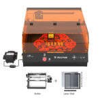 Mecpow X4 Pro 40W + rouleau rotatif + lit laser