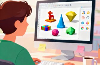 Logiciels gratuits pour la modélisation 3D facile : le guide des makers débutants