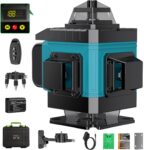 Niveau Laser Chantier Autonivelant 360° x 4