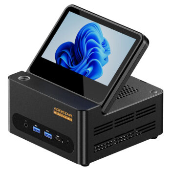 AOOSTAR G-FLIP Mini PC AMD Ryzen 7 24GB RAM 1TB SSD