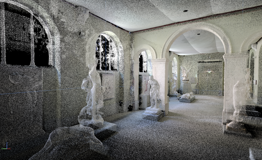 Scan 3D Musée Granet Sculptures PointCloud