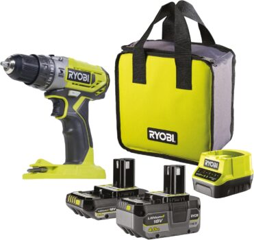 RYOBI – Perceuse-visseuse à percussion sans fil 18Volts ONE+