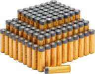 Amazon Basics Lot de 100 piles alcalines AA