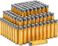 Amazon Basics Lot de 100 piles alcalines AAA