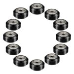 12 Pcs Imprimante 3D POM Poulie Roues 625Zz Poulie en Plastique