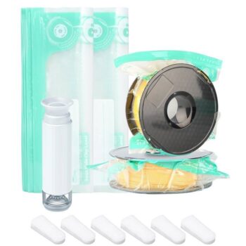 22 pièces Kit de Vide Amélioré Kit de Stockage de Filaments(34x30cm)