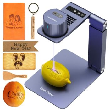 LaserPecker 1 Plus Mini Graveur Laser pour Débutants avec Support