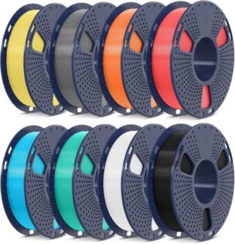 SUNLU Filament d’imprimante 3D Multicolore Paquet