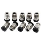 Pc4-M10 Mâle Droit Pneumatique Pefe Tube Pousser Pour E3D-V6 Montage