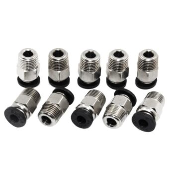 Pc4-M10 Mâle Droit Pneumatique Pefe Tube Pousser Pour E3D-V6 Montage