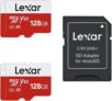 2 cartes Micro SD 128Go Lexar