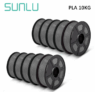 10 bobines de 1kg de PLA SUNLU 1.75mm
