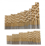 Drillpro 100pcs Forets Métal 1.5mm – 10mm Titanium