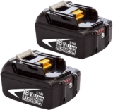 2X BL1860B batterie pour Makita 18V