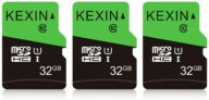 Lot de 3 Cartes MicroSD 32 Go